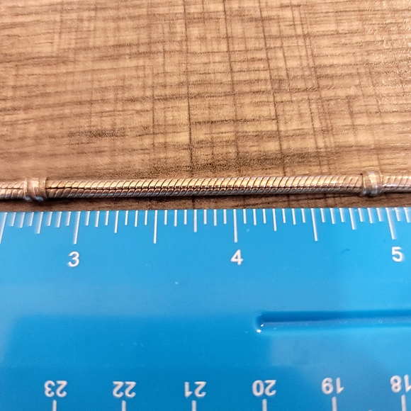 Pandora Charm Bracelet. 925 Sterling Silver fits most Euro Style Charms. 7.5 in - Picture 4 of 6